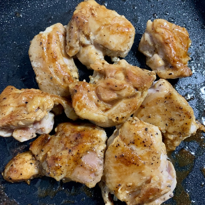 鶏肉のわさび醤油焼き